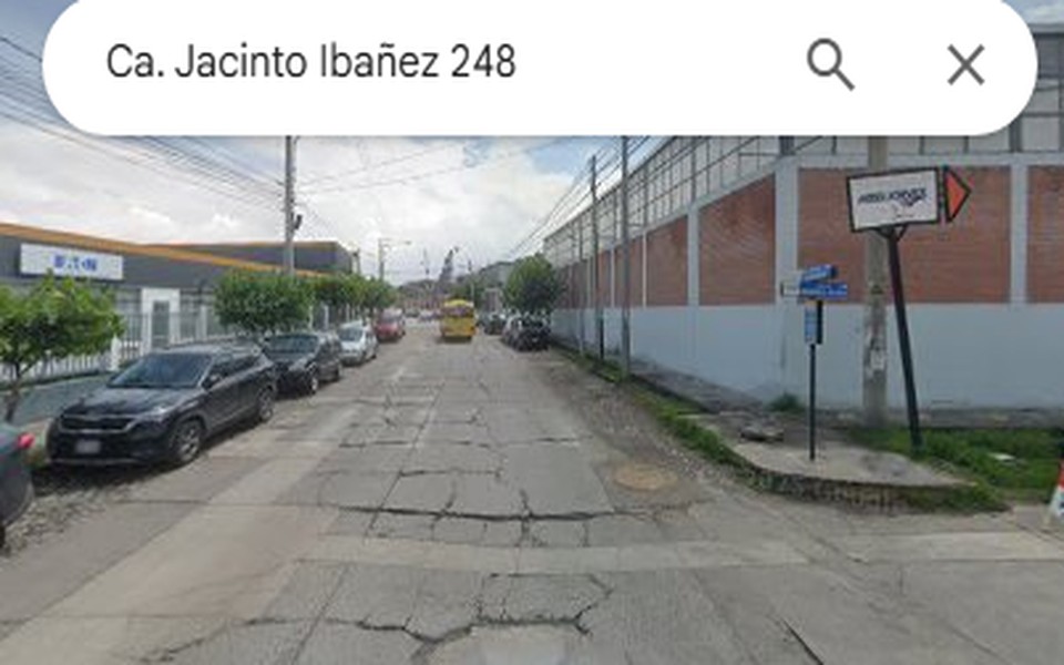 Portada Google Maps de la sede ROMICORP en Arequipa